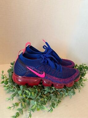 Nike Air VaporMax Flyknit 2 Racer Pink Blue